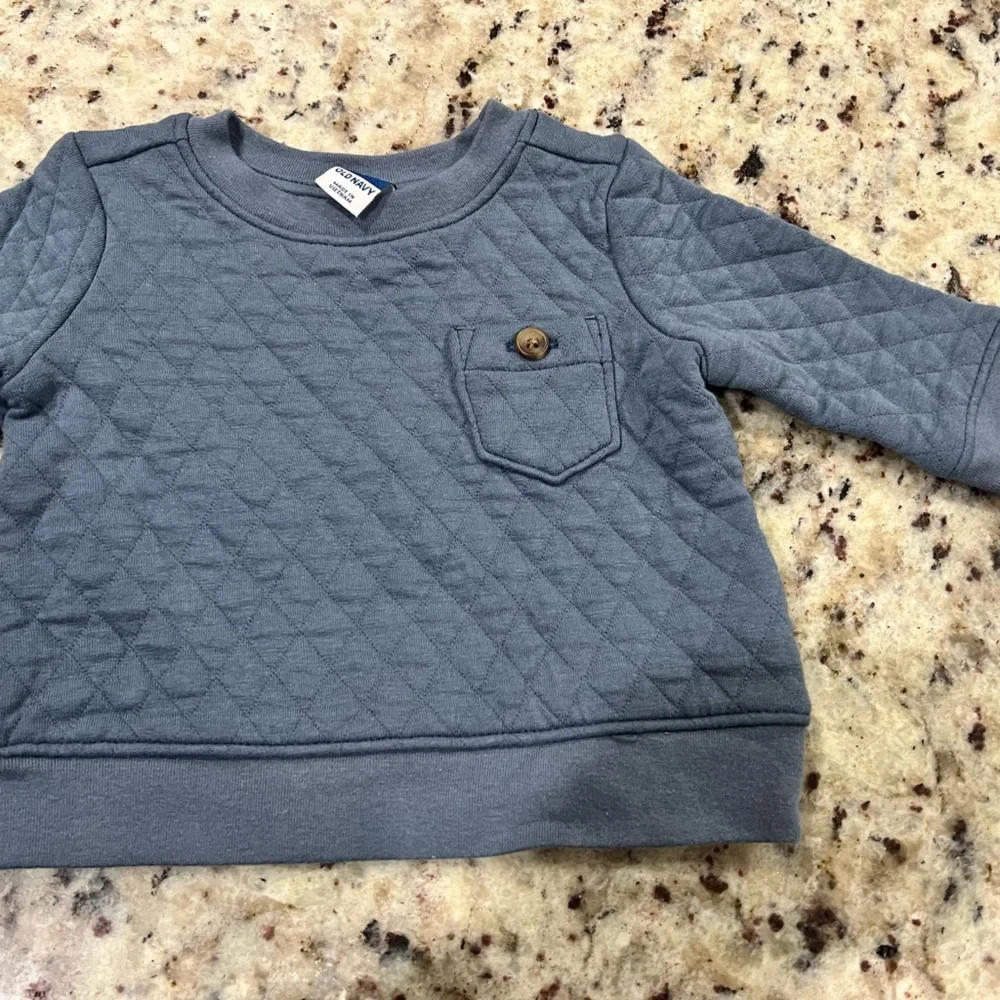 Old Navy 0-3months Quilted Sweatshirt